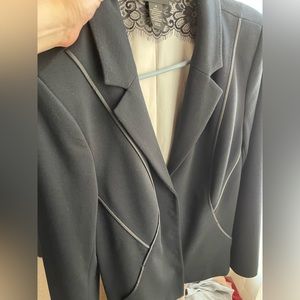 Lane Bryant Lined Jacket -Black- 18